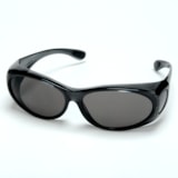 747 OTG Over The Glasses Safety Eyewear Gray Anti-Scratch Lens thumbnail 2