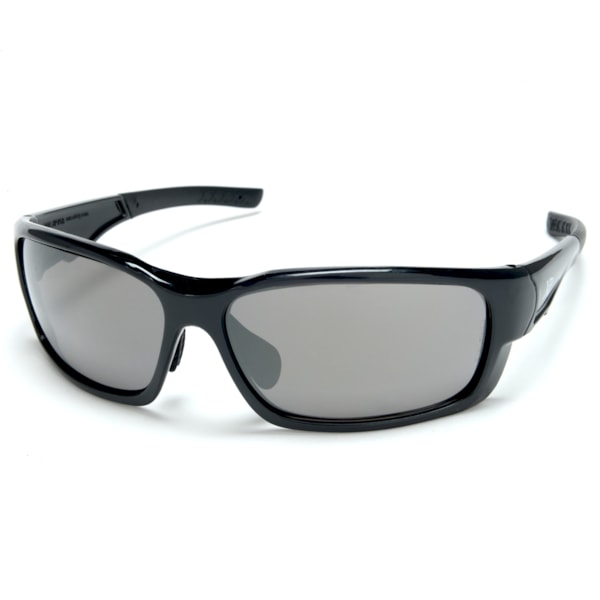 758 Black Mirrored Lens Safety Glasses
