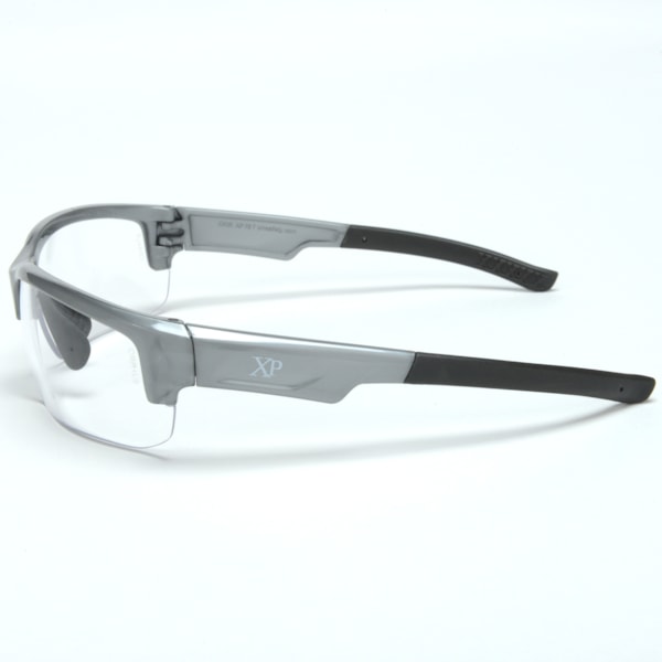 757 Clear Lens Safety Glasses-Iron Frame Color