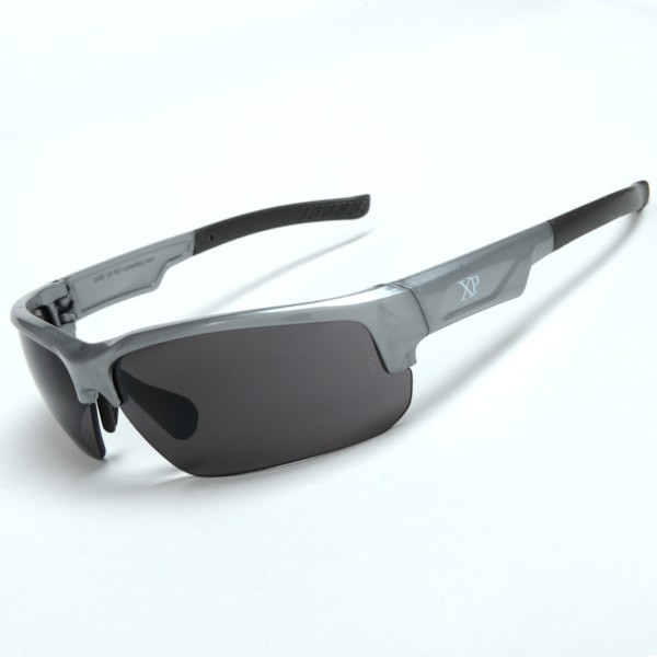 757 Gray Lens Safety Glasses-Iron Frame Color