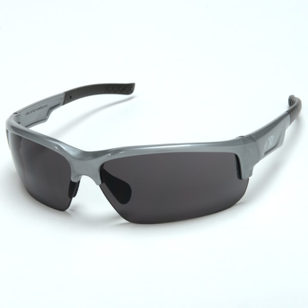 757 Gray Lens Safety Glasses-Iron Frame Color