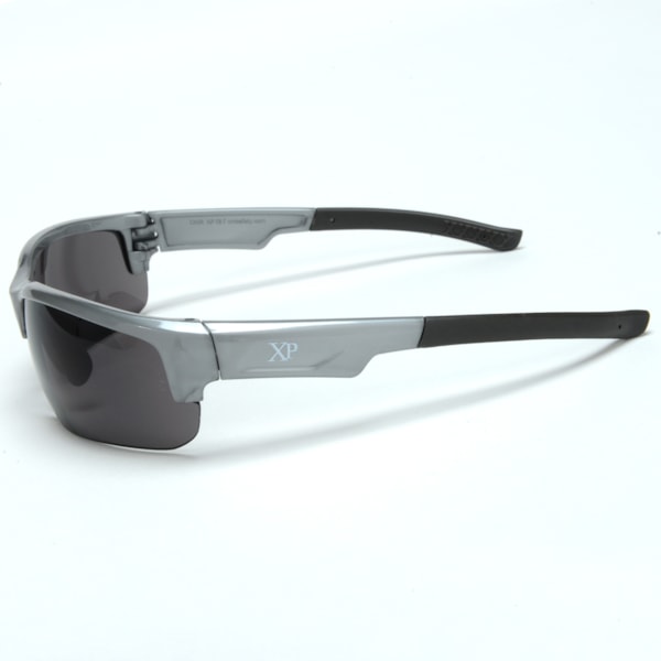 757 Gray Lens Safety Glasses-Iron Frame Color