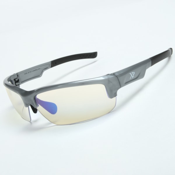 757 Indoor/Outdoor Lens Safety Glasses-Iron Frame Color