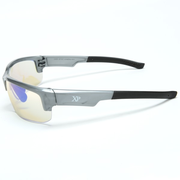 757 Indoor/Outdoor Lens Safety Glasses-Iron Frame Color