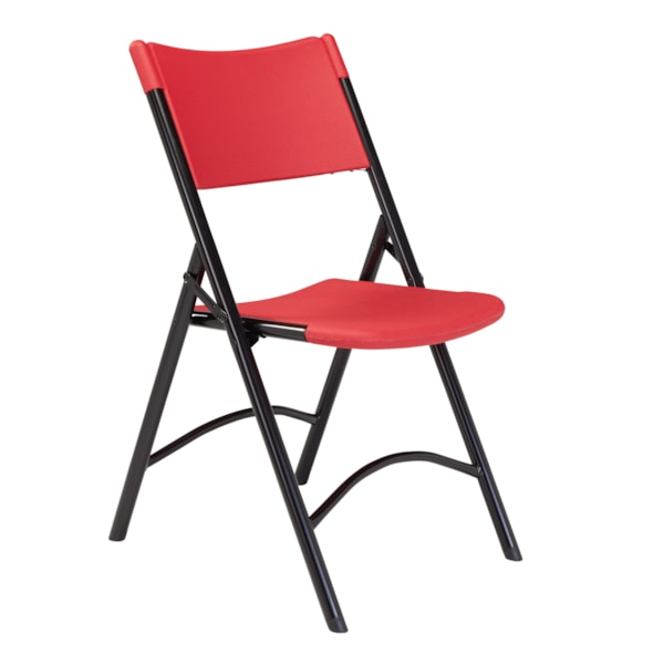 600 Series Heavy Duty Plastic Folding Chair, (Pack of 4)