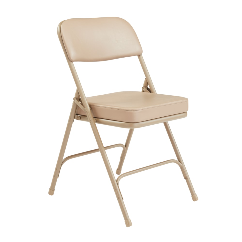 3200 Series Premium 2" Vinyl Upholstered Double Hinge Folding Chair (Pack of 2)