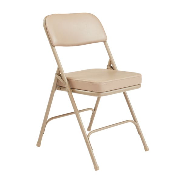 3200 Series Premium 2" Vinyl Upholstered Double Hinge Folding Chair (Pack of 2)