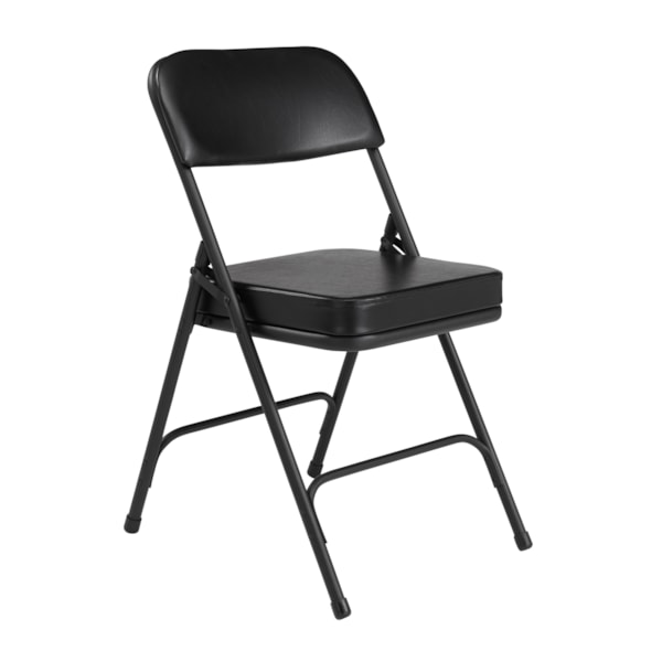 3200 Series Premium 2" Vinyl Upholstered Double Hinge Folding Chair (Pack of 2)