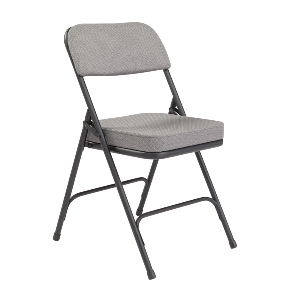 3200 Series Premium 2" Fabric Upholstered Double Hinge Folding Chair (Pack of 2)