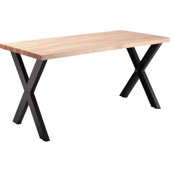 Collaborator Table, 30" x 72", Rectangle, Butcherblock top