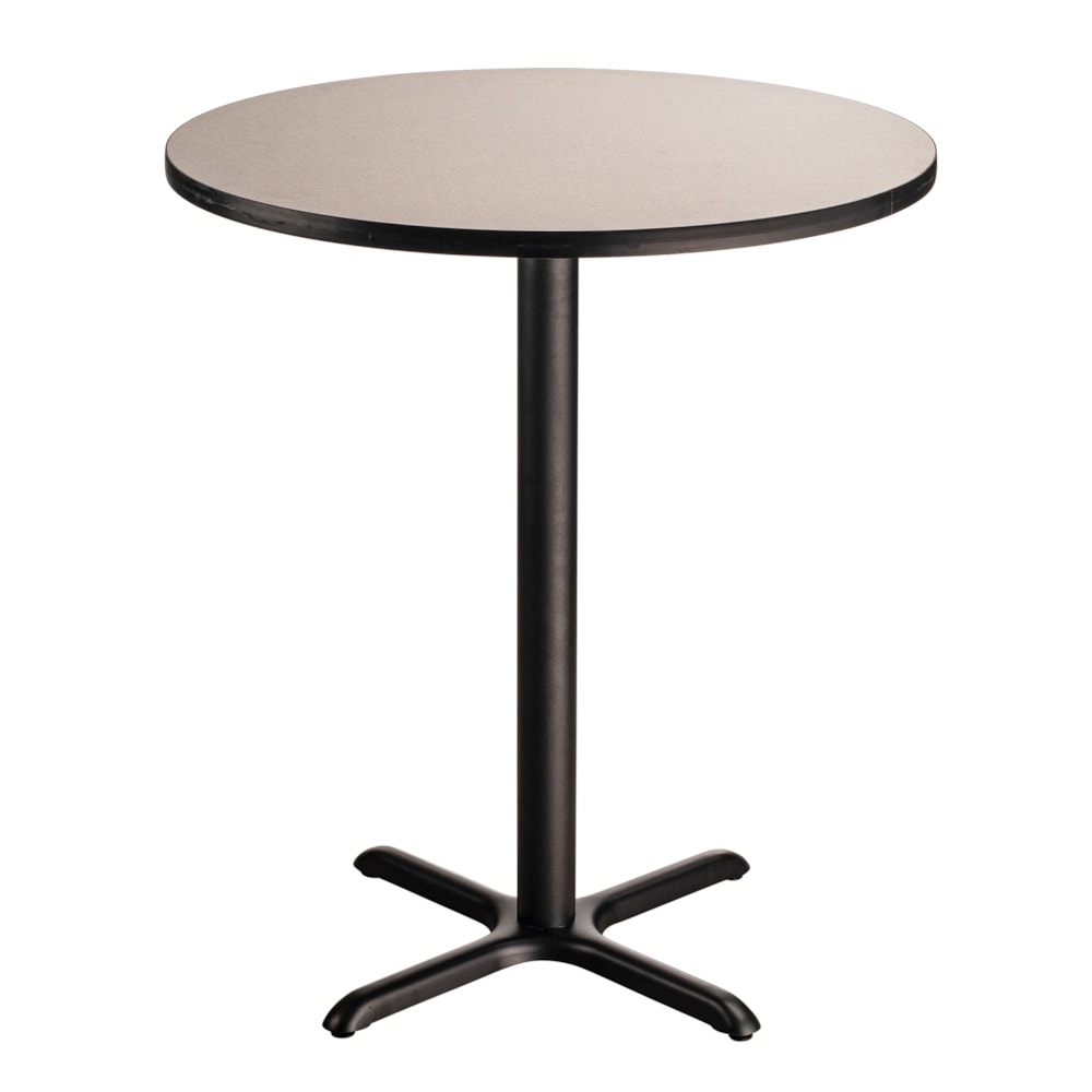 Round Café Table, "X" Base, 42" Height, 36" Round