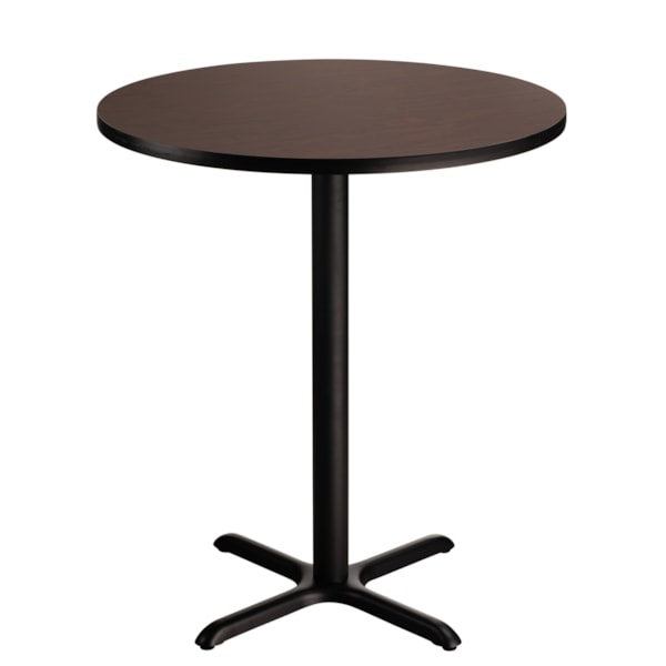 Round Café Table, "X" Base, 42" Height, 36" Round