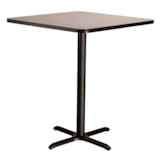 Square Café Table, "X" Base, 30" Height, 36" Square thumbnail 1