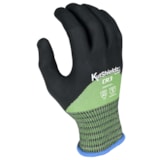 3/4 Dipped Touchscreen Foam Nitrile Palm Coated 18-Gauge Level A3 Cut Resistant Gloves thumbnail 2