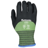 3/4 Dipped Touchscreen Foam Nitrile Palm Coated 18-Gauge Level A3 Cut Resistant Gloves thumbnail 4