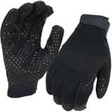 Mechanic's Style Gloves with Silicone Grip thumbnail 1