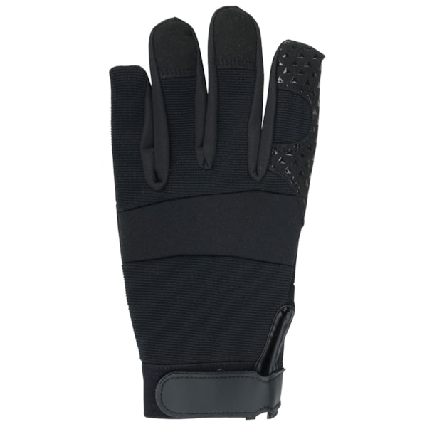 Mechanic's Style Gloves with Silicone Grip