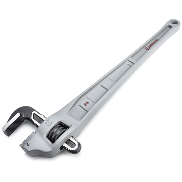 Aluminum Offset Handle Pipe Wrench