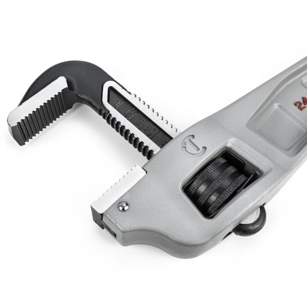 Aluminum Offset Handle Pipe Wrench