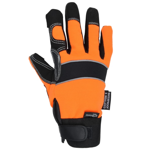 Moisture-Resistant Insulated Mechanic's Gloves 