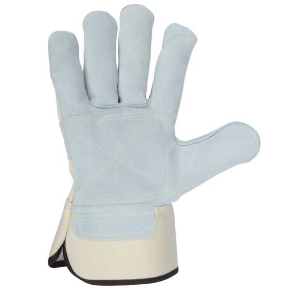Cowhide Leather Double Palm Work Gloves