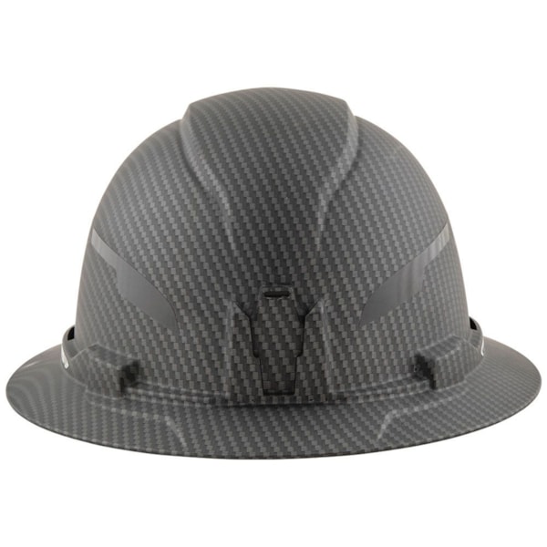 Premium KARBN™ Pattern Non-Vented Full Brim Hard Hat