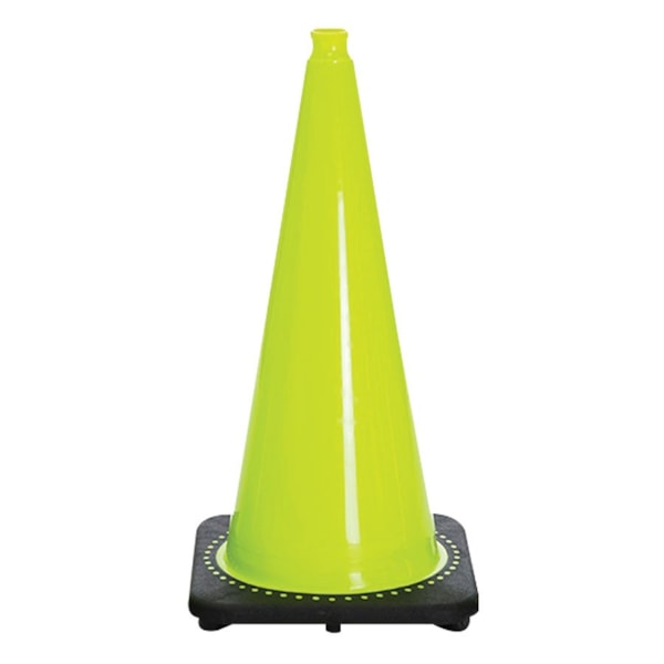 28" Lime Traffic Safety Cone