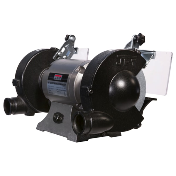 Shop Grinder with Grinding Wheel and Wire Wheel
