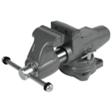 Machinist 5” Jaw Round Channel Vise with Swivel Base thumbnail 1