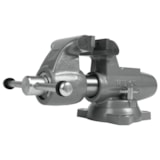 Machinist 5” Jaw Round Channel Vise with Swivel Base thumbnail 2