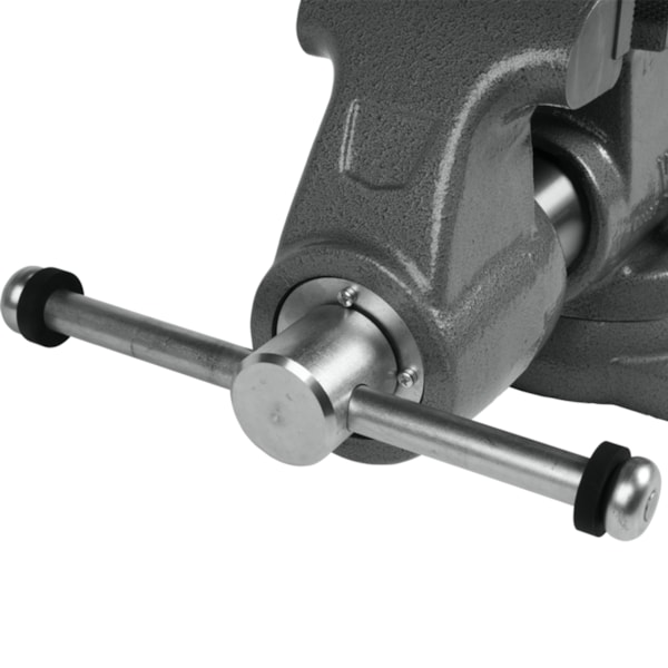 Machinist 5” Jaw Round Channel Vise with Swivel Base