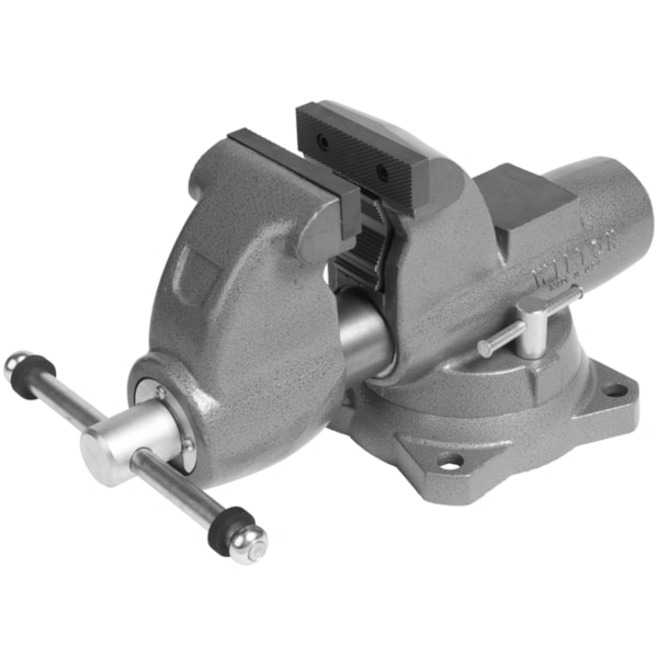 Combination Pipe And Bench 4-1/2” Jaw Round Channel Vise with Swivel Base