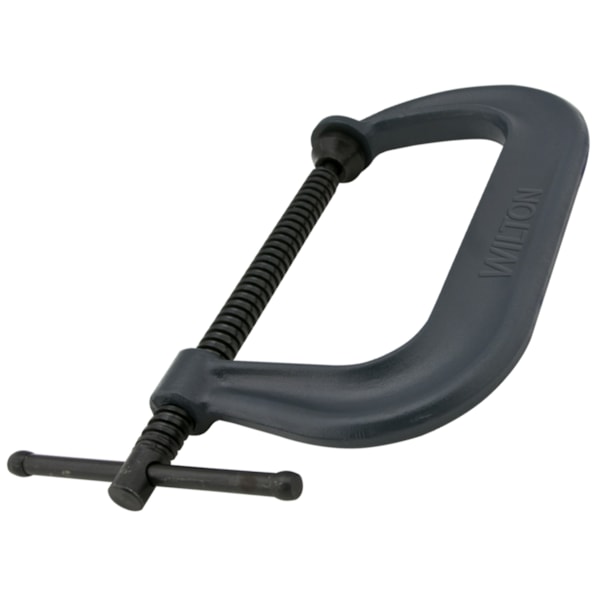 Drop Forged C-Clamp with 0 - 6-1/16” Opening and 4-1/16” Throat Depth