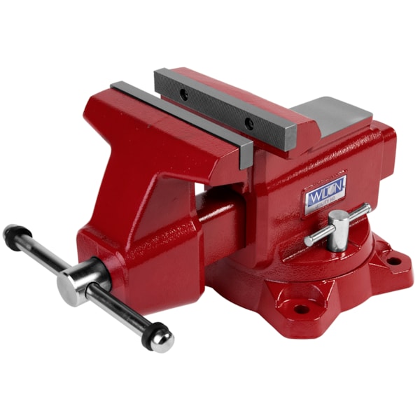 Utilty HD Bench Vise with 8" Jaw Width, 8-1/2" Jaw Opening and 360° Swivel Base