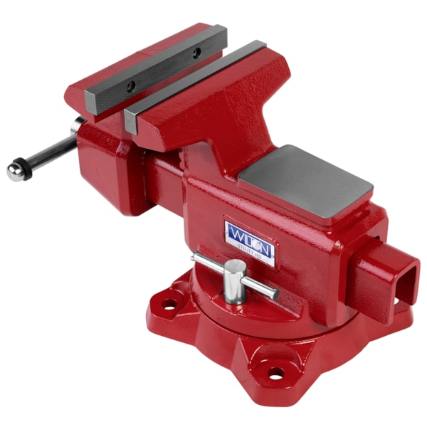 Utilty HD Bench Vise with 8" Jaw Width, 8-1/2" Jaw Opening and 360° Swivel Base