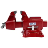 Utilty HD Bench Vise with 8" Jaw Width, 8-1/2" Jaw Opening and 360° Swivel Base thumbnail 4