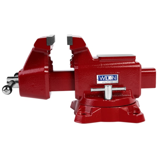 Utilty HD Bench Vise with 8" Jaw Width, 8-1/2" Jaw Opening and 360° Swivel Base