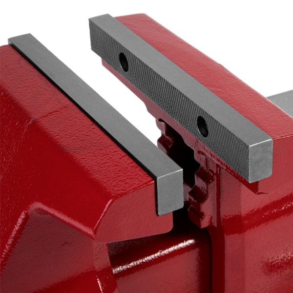 Utilty HD Bench Vise with 8" Jaw Width, 8-1/2" Jaw Opening and 360° Swivel Base
