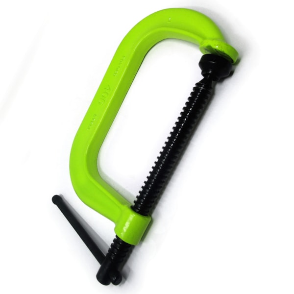 400 Series Hi-Vis Safety C-Clamp with 0 - 6-1/16” Opening and 4-1/16” Throat Depth
