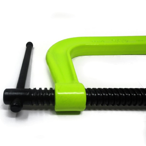 400 Series Hi-Vis Safety C-Clamp with 0 - 6-1/16” Opening and 4-1/16” Throat Depth
