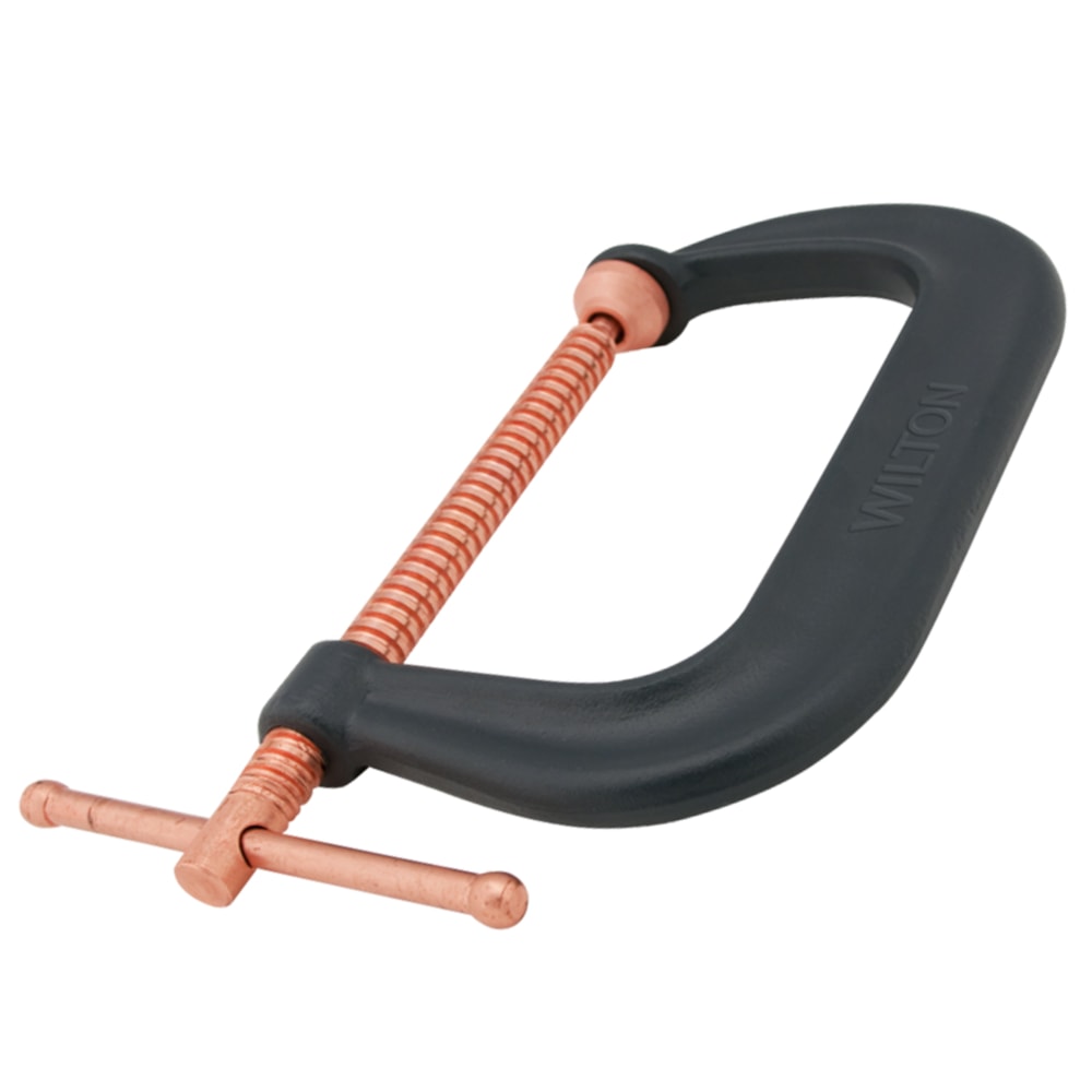 Spark-Duty Drop Forged C-Clamp with 0 -8-1/4” Opening and 4-15/16” Throat Depth
