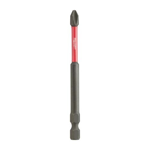 SHOCKWAVE™ Impact Power Bit, NO 2 Phillips®, 3-1/2 in OAL, 1/4 in, Steel 25/Pack