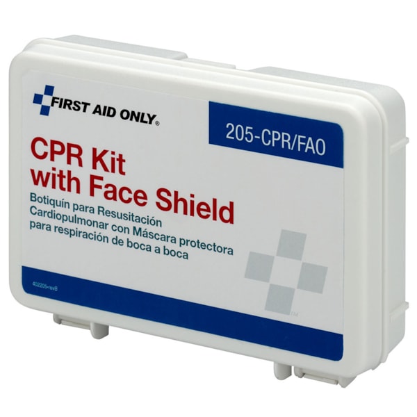 CPR KIT SINGLE USE PLASTIC CASE
