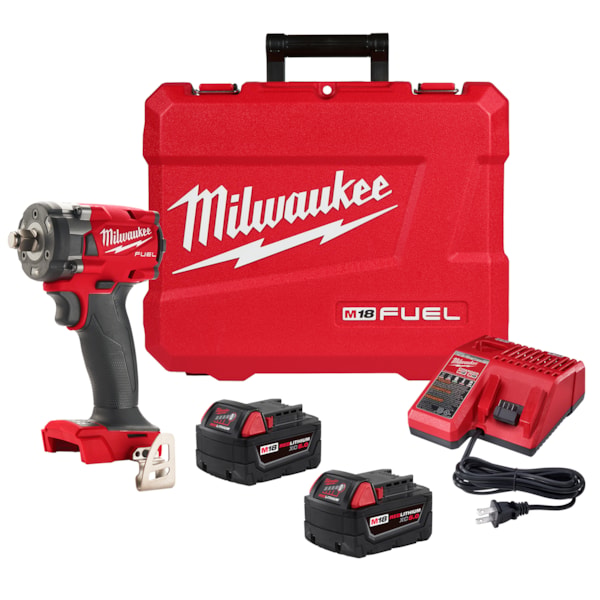 1/2" Compact Impact Wrench with Friction Ring Kit