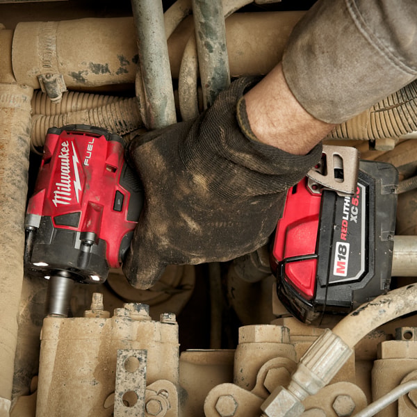 1/2" Compact Impact Wrench with Friction Ring Kit