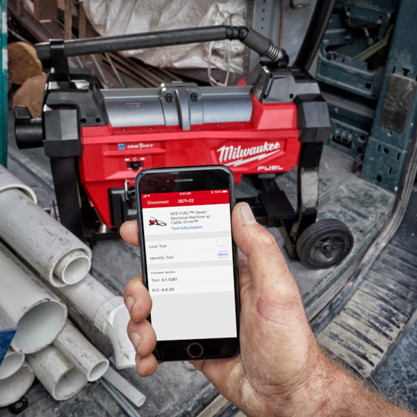 Sewer Sectional Machine with CABLE DRIVE™ for 7/8” and 1-1/4” Cable