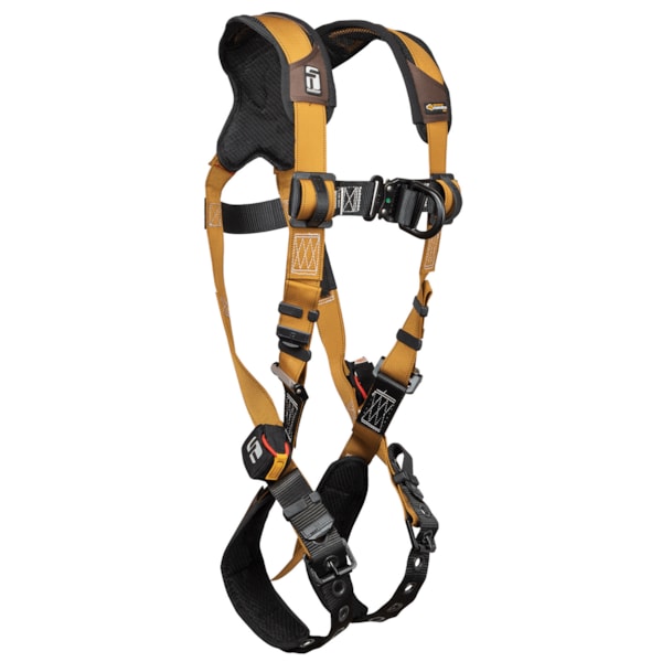 Advanced GEL Back & Front D-Rings, Tongue Buckle Legs Fall Protection Harness