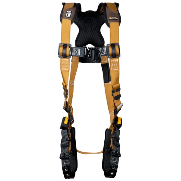 Advanced GEL Back & Front D-Rings, Tongue Buckle Legs Fall Protection Harness