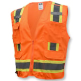 Surveyor Class 2 Breakaway Hi-Vis Lime Traffic Safety Vest Each thumbnail 3