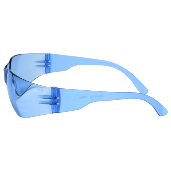 Blue Lens Anti-Scratch Safety Glasses 